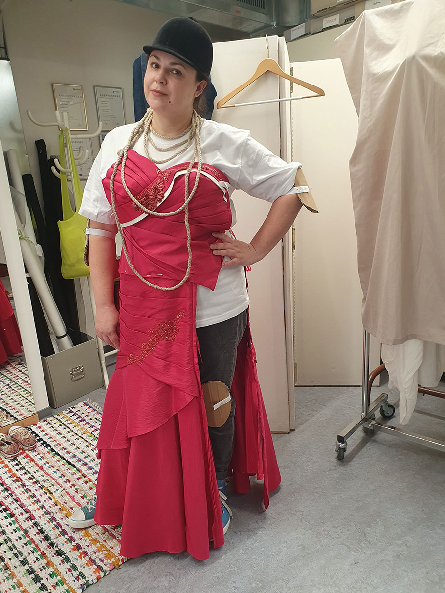 Making of von Carmen, Staatstheater Kassel, Kostüme: Mechthild Feuerstein, Foto: Mechthild Feuerstein