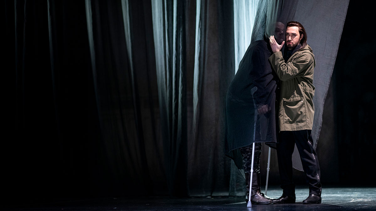 Szene aus Don Giovanni, Oper Halle, Kostüme: Mechthild Feuerstein, Foto: Falk Wenzel