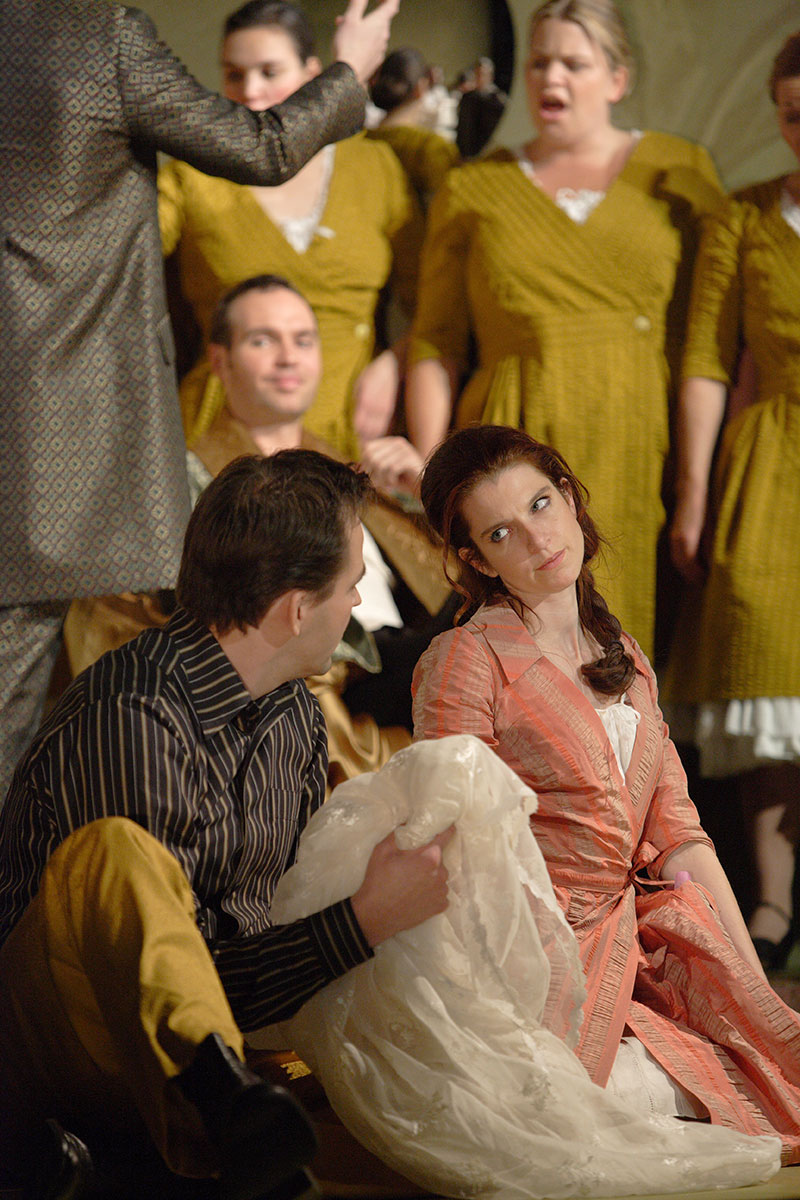 Szene aus Figaros Hochzeit, Stadttheater Bern, 2006, Foto: Oliver Fantitsch