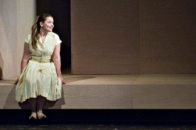 Szene aus Werther, Luzerner Theater, Kostüme: Mechthild Feuerstein, Foto: Ingo Höhn