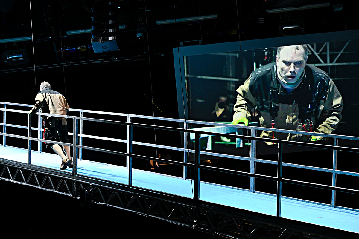 Szene aus Wozzeck, Staatstheater Kassel, Kostüme: Mechthild Feuerstein, Foto: Nils Klinger