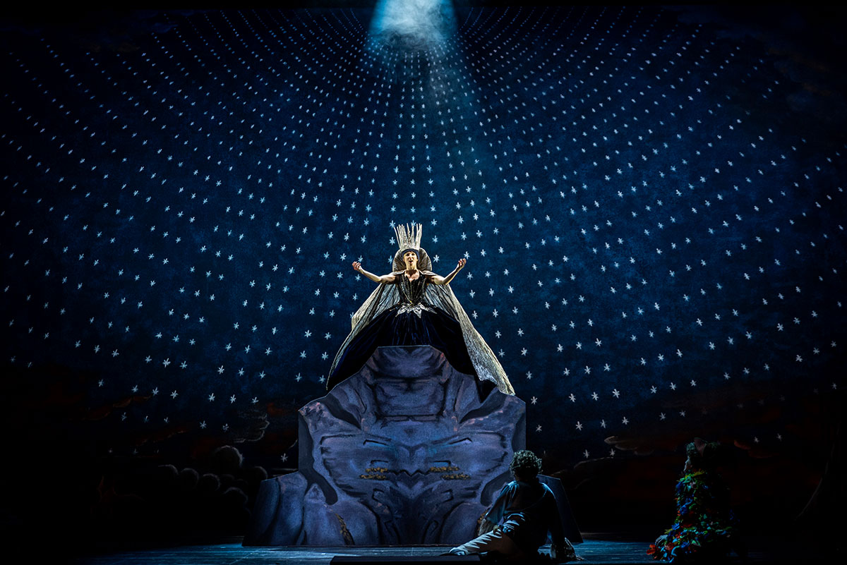 Szene aus der Zauberflöte, Staatstheater Kassel, 2023, Foto:Isabel Machado Rios