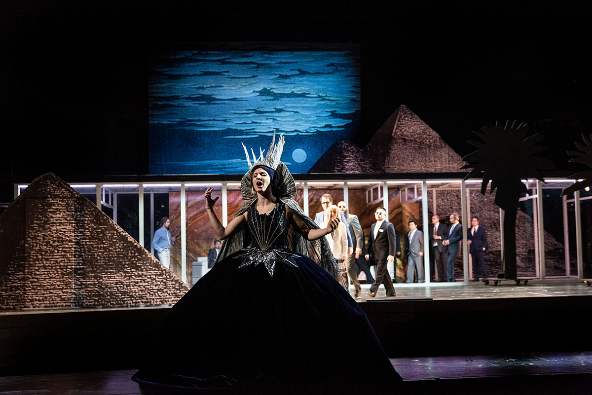 Szene aus der Zauberflöte, Staatstheater Kassel, 2023, Foto:Isabel Machado Rios