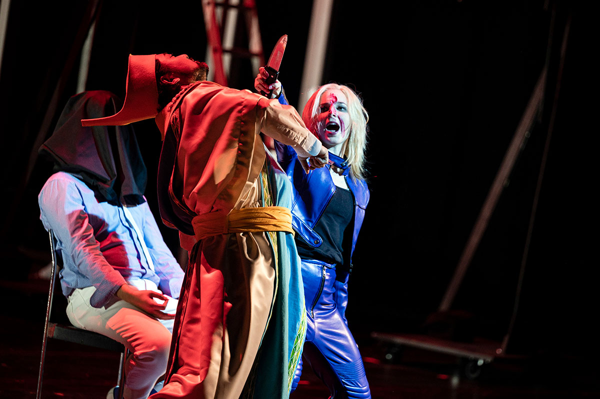 Szene aus der Zauberflöte, Staatstheater Kassel, 2023, Foto:Isabel Machado Rios